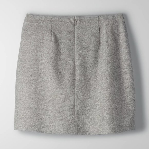 Aritzia Wilfred Wrap-Front Skirt in Gray - Picture 10 of 14